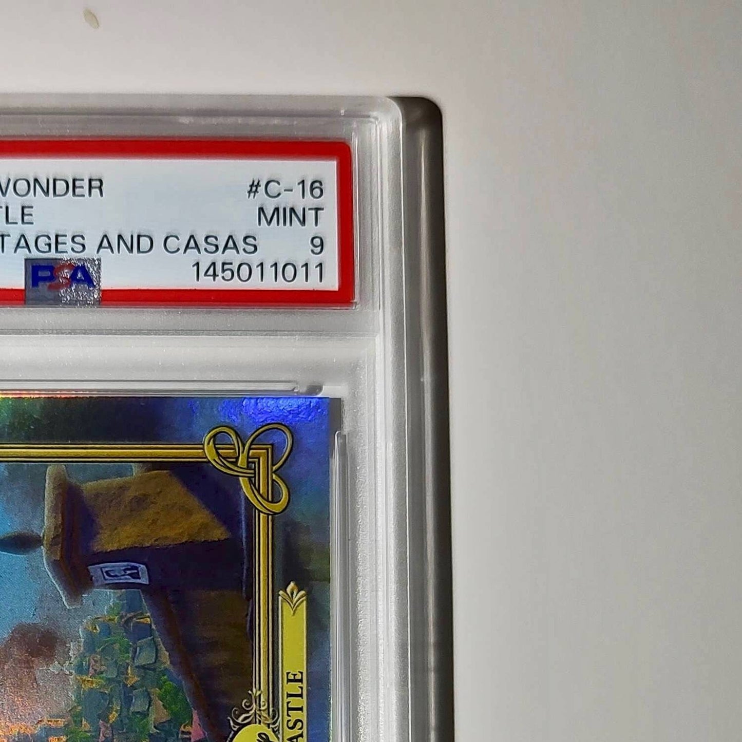 Corona Castle 2025 Topps Disney #C-16 Card Tangled PSA 9