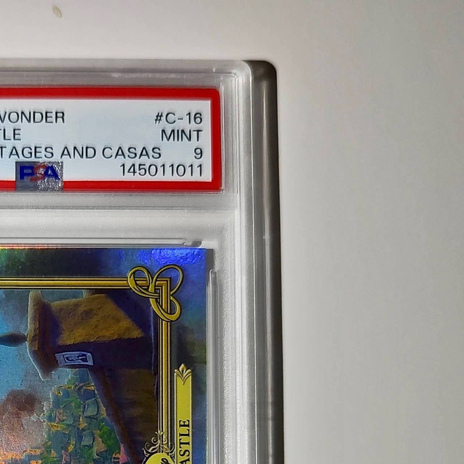 Corona Castle 2025 Topps Disney #C-16 Card Tangled PSA 9