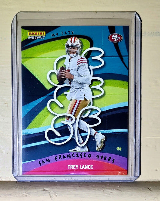 Trey Lance 2022 Panini NFL MyCity #28 Football Card 1/1860