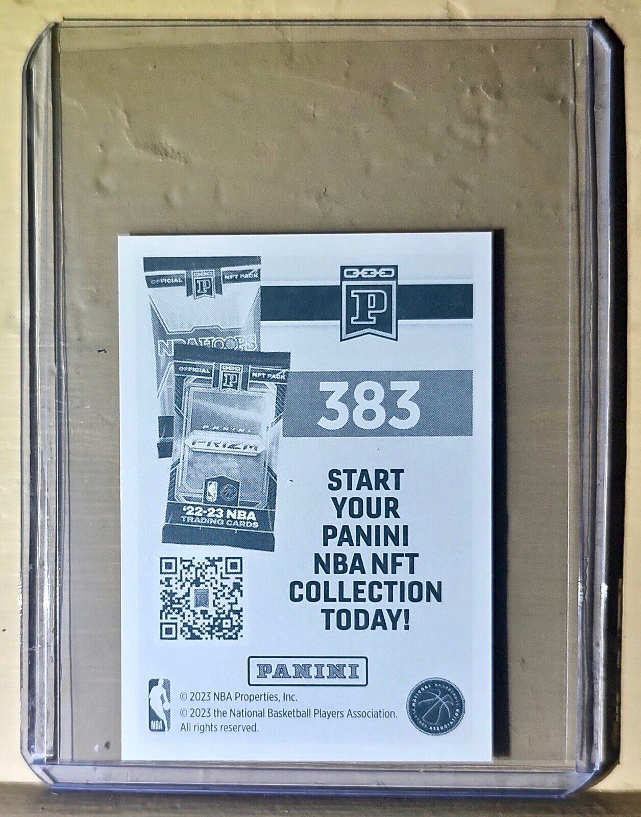 2023-24 GG Jackson II Panini NBA Basketball #383 Sticker Memphis Grizzlies