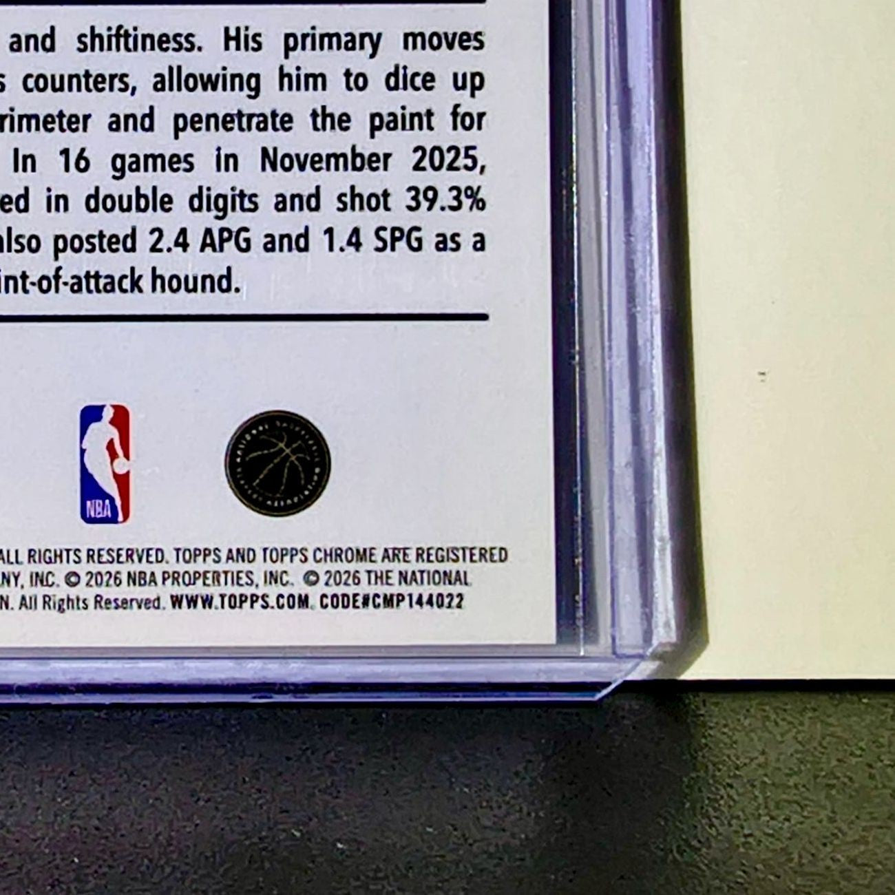 Jeremiah Fears Rookie 2025-26 NBA Topps Chrome Update #157 Card Orleans Pelicans