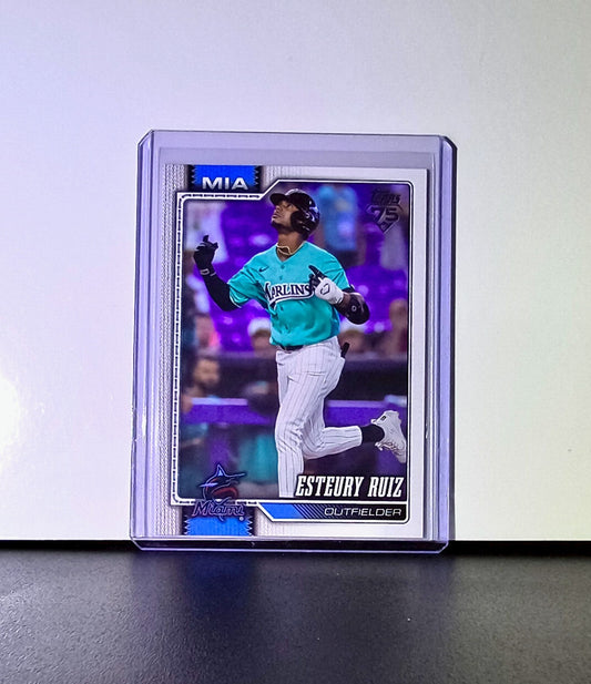 Esteury Ruiz 2026 Topps Update MLB #US273 Card Miami Marlins