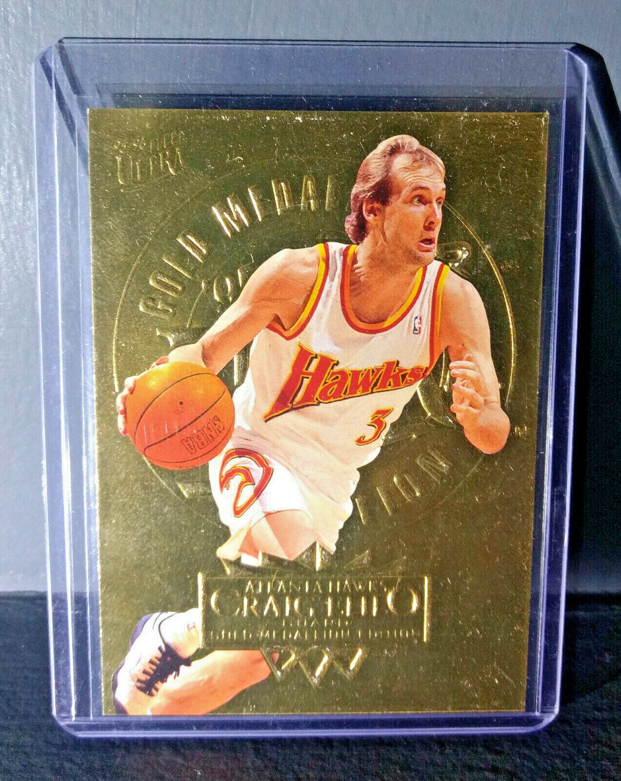 1995-96 Craig Ehlo Fleer Ultra Gold Medallion #3 Basketball Card