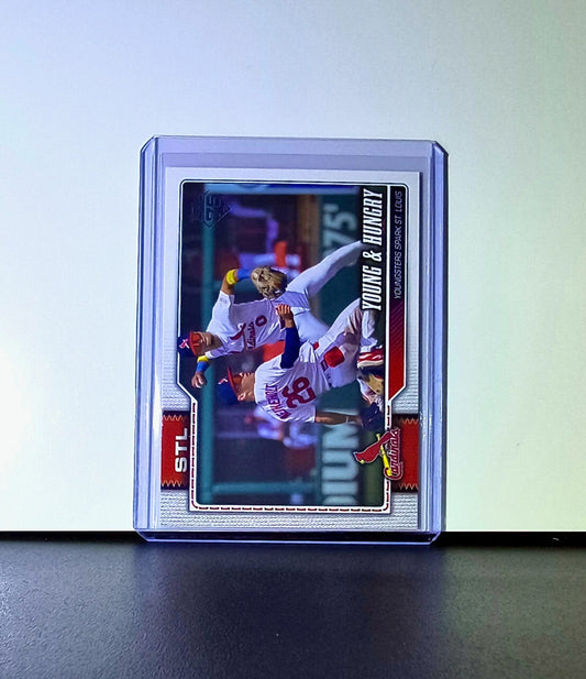 Masyn Winn JJ Wetherholt Rookie 2026 Topps Update MLB #US176 Card Cardinals