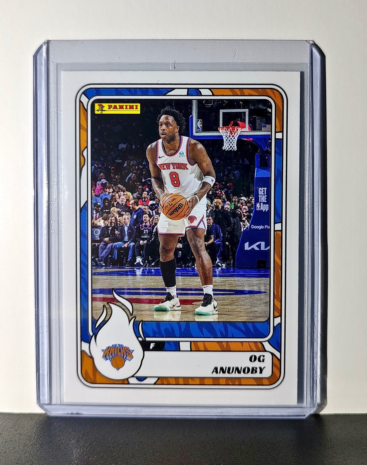 OG Anunoby 2024-25 Panini NBA #8 Sticker Card New York Knicks