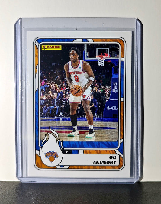 OG Anunoby 2024-25 Panini NBA #8 Sticker Card New York Knicks