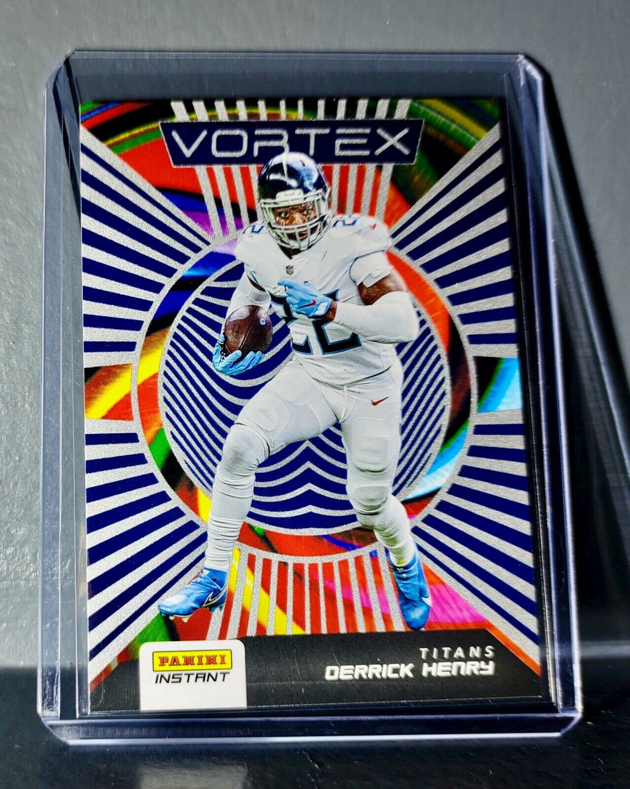 Derrick Henry 2020 Panini NFL Instant Vortex #14 Football Card 1/935