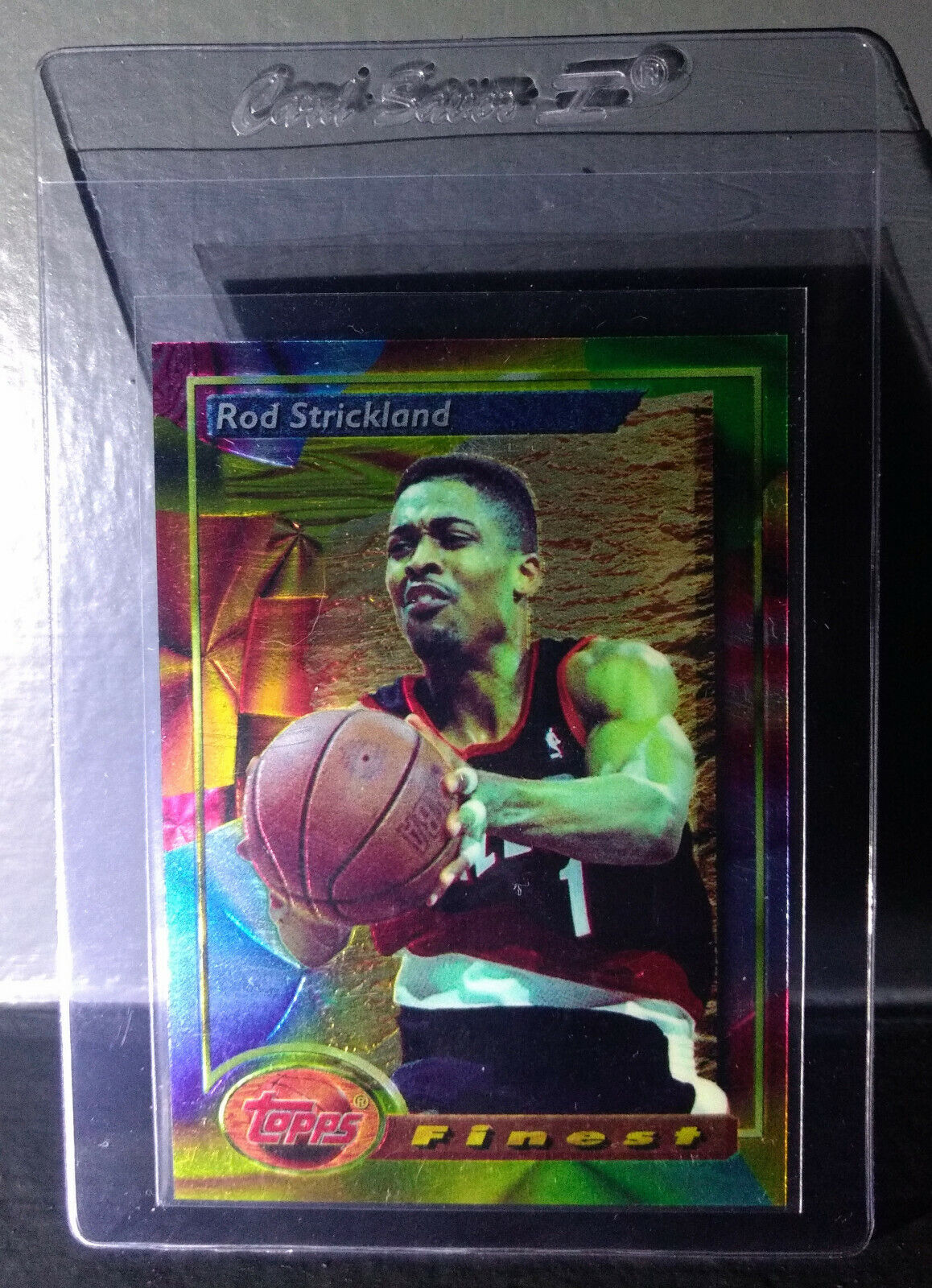 1993-94 Topps Finest Rod Strickland #195 Basketball Card