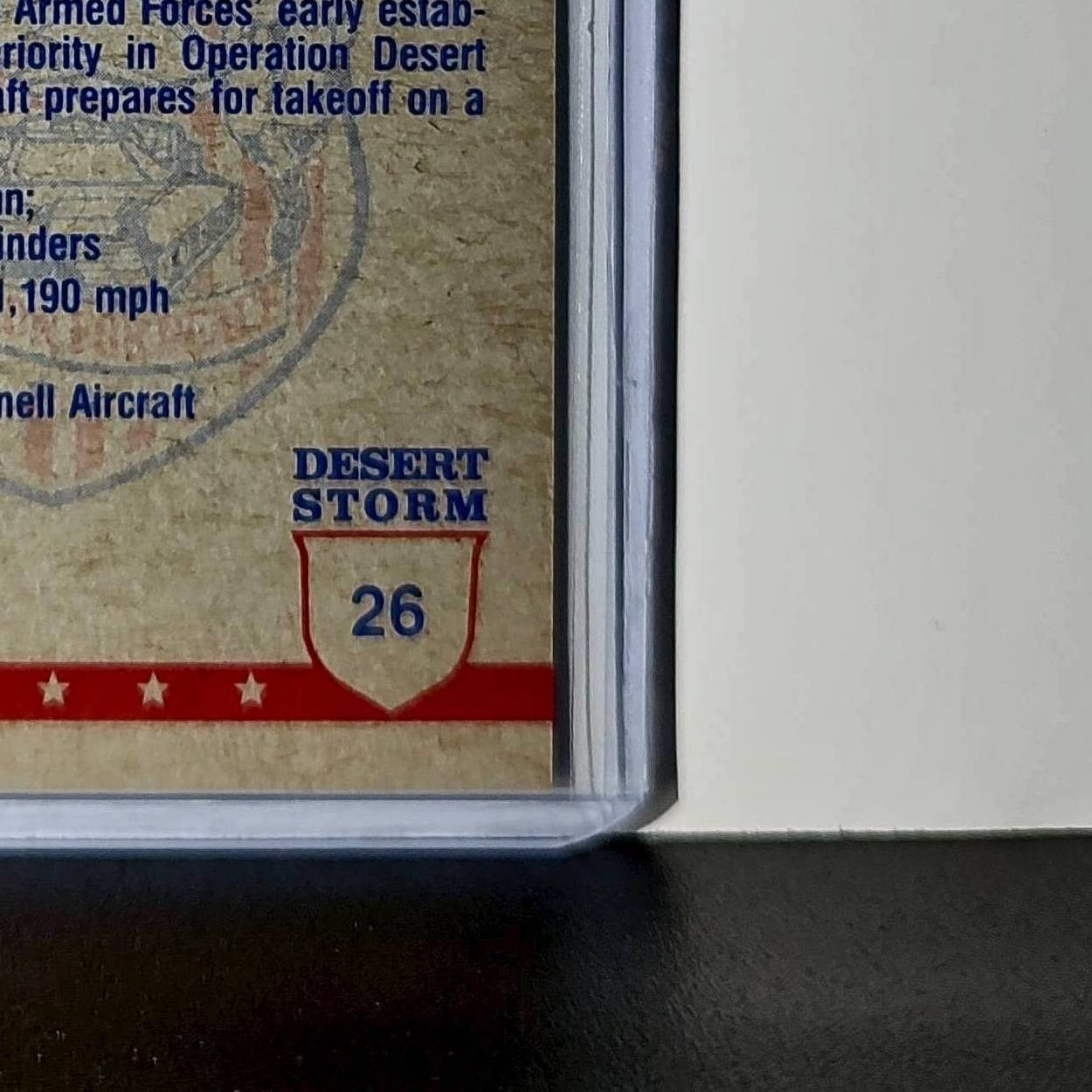 Ready for Takeoff 1991 Topps Desert Storm #26 Card