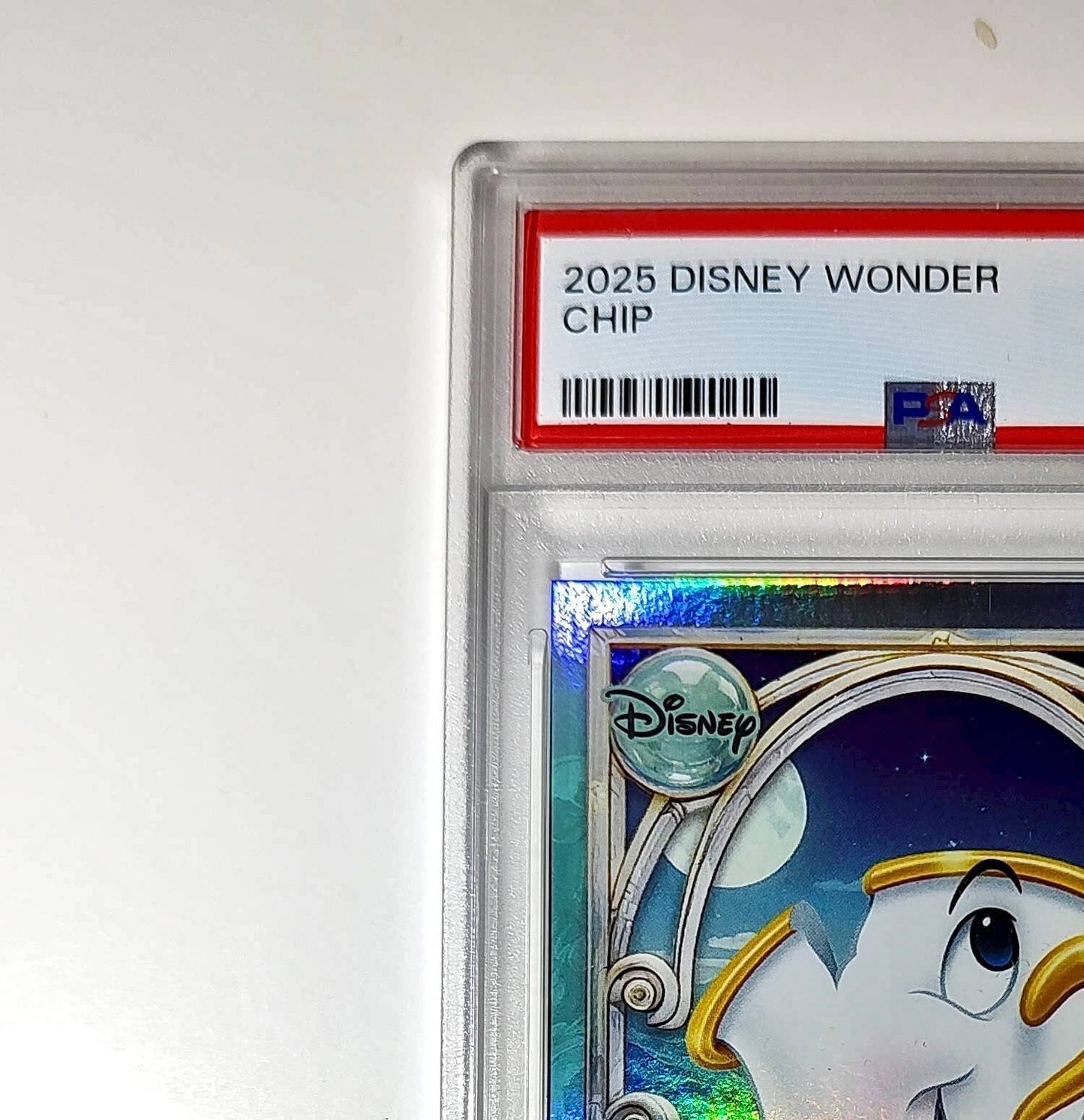 Chip 2025 Topps Disney Wonder #125 Diamond Card Beauty and the Beast PSA 9