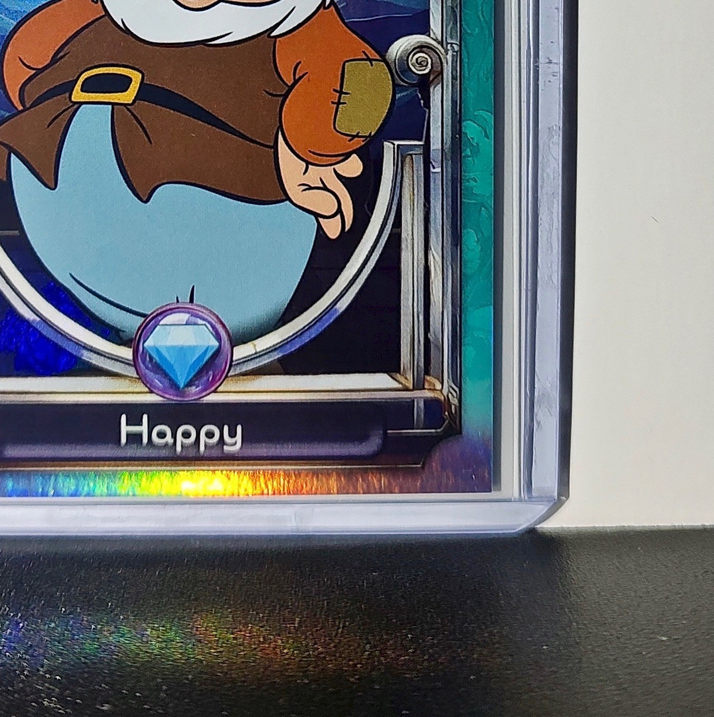 Happy 2025 Topps Disney Wonder #104 Diamond Card Snow White and the Seven Dwarfs