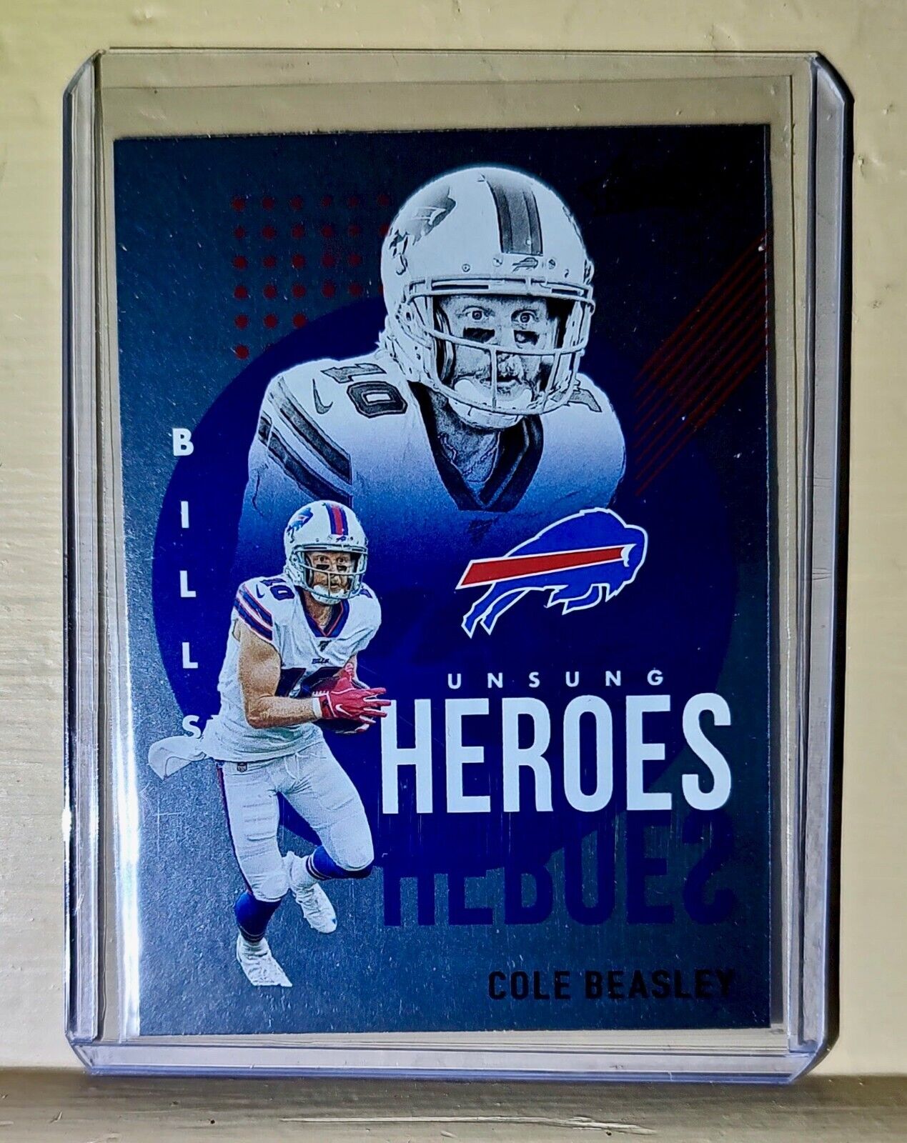 Cole Beasley 2021 Panini NFL Absolute Unsung Heroes Football #UH-19 Card