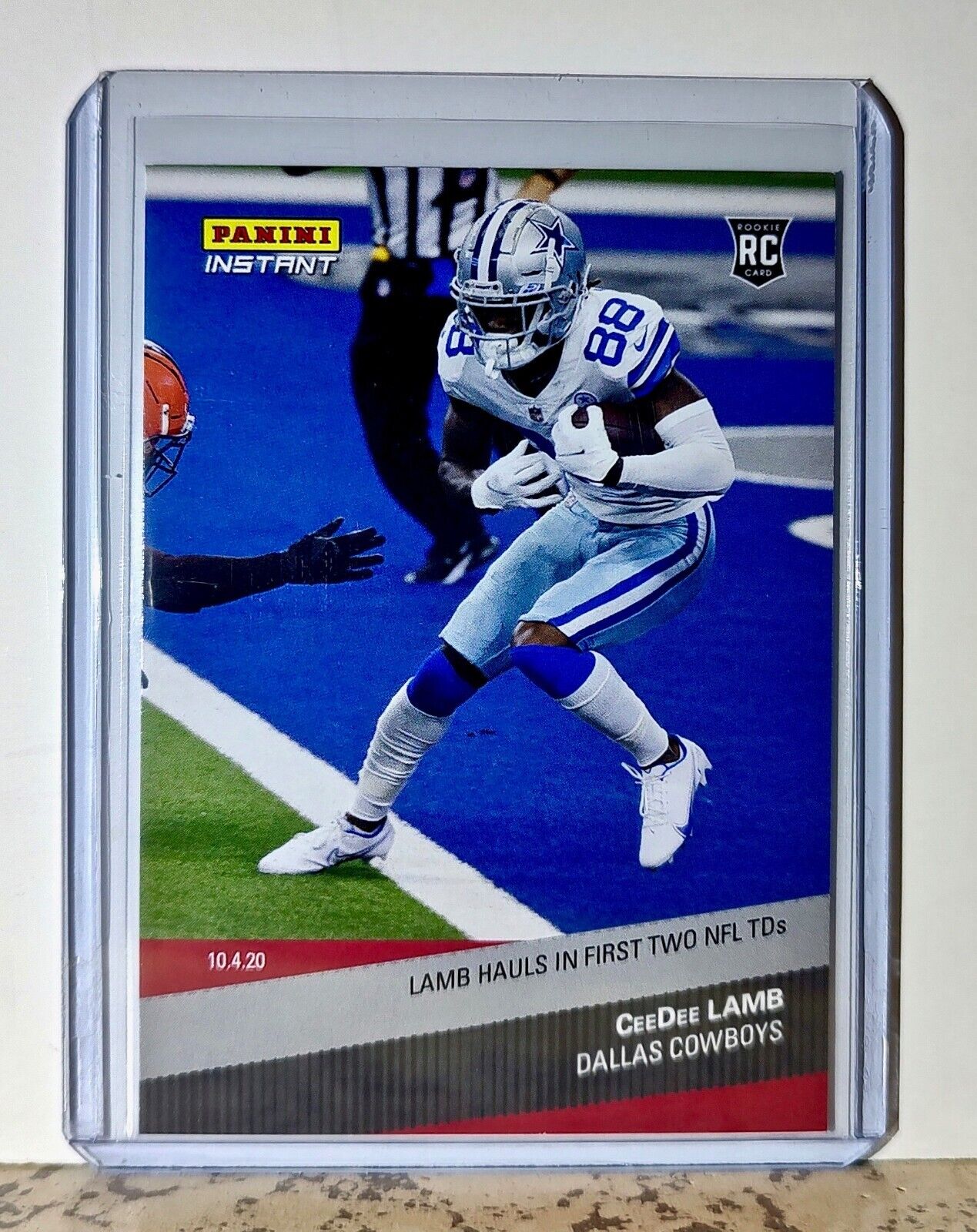 CeeDee Lamb 2020 Panini NFL #54 Rookie Football Card Dallas Cowboys 1 of 389