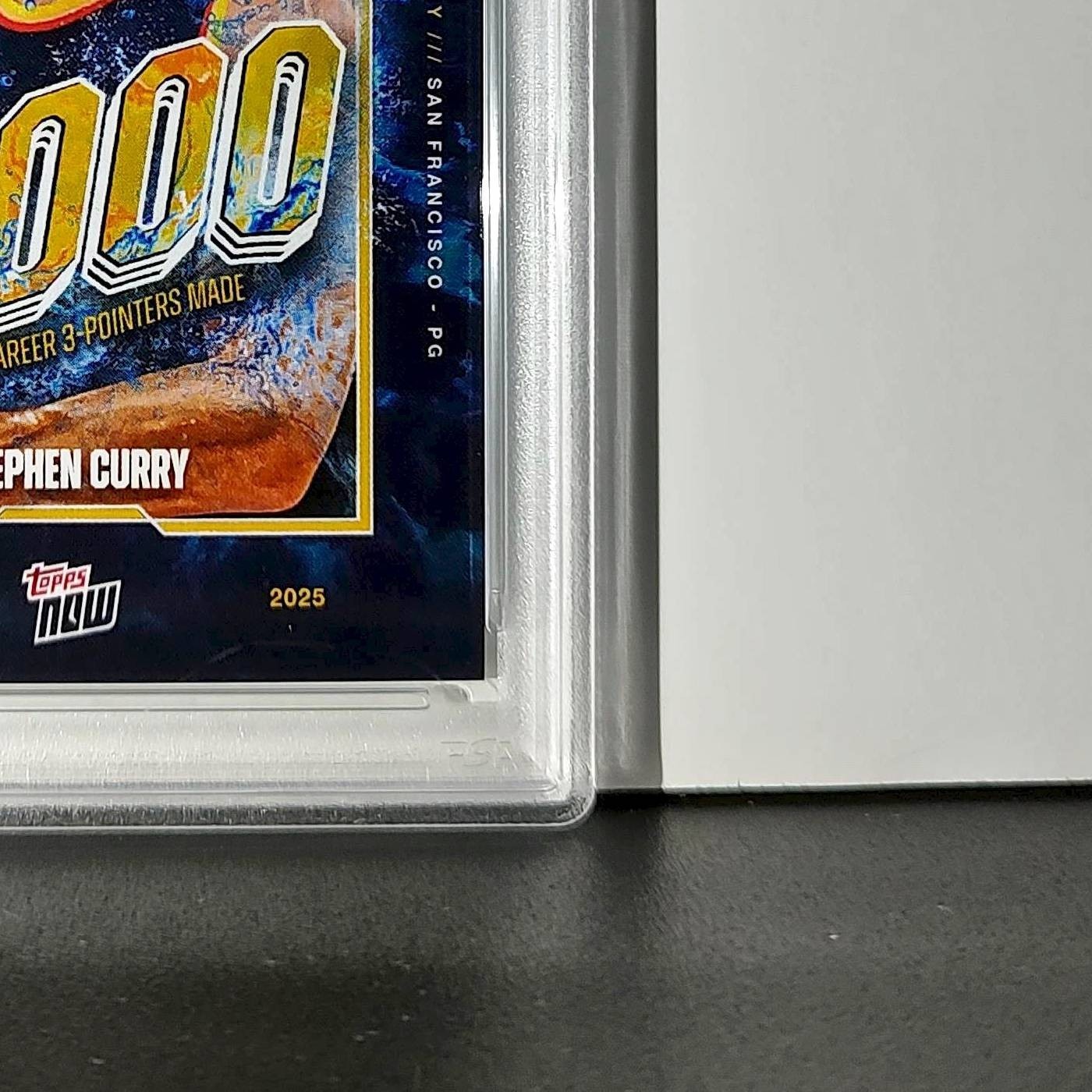 Stephen Curry 2024 Topps Now 4000 Career 3 Pointers #13 PSA 10 Gem Mint