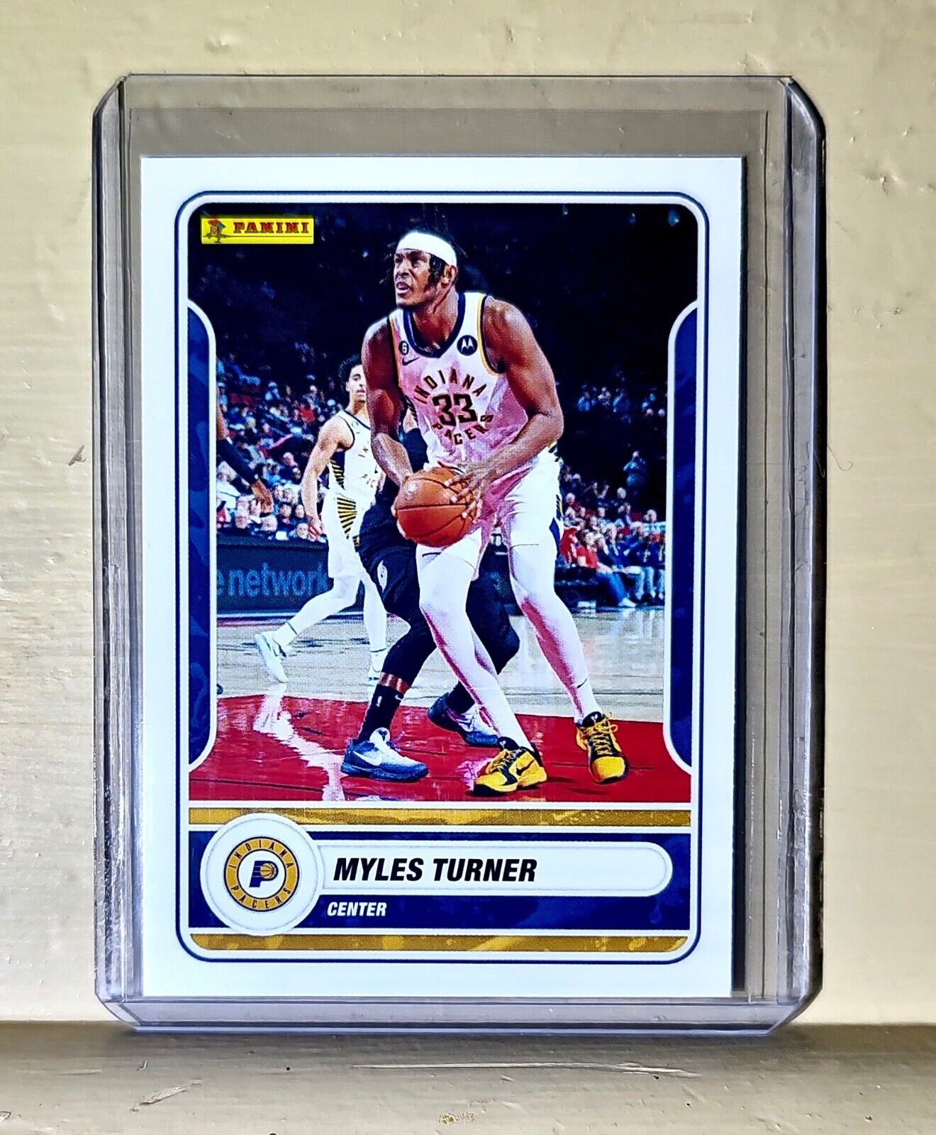 Myles Turner 2023-24 Panini NBA Basketball #27 Card Indiana Pacers