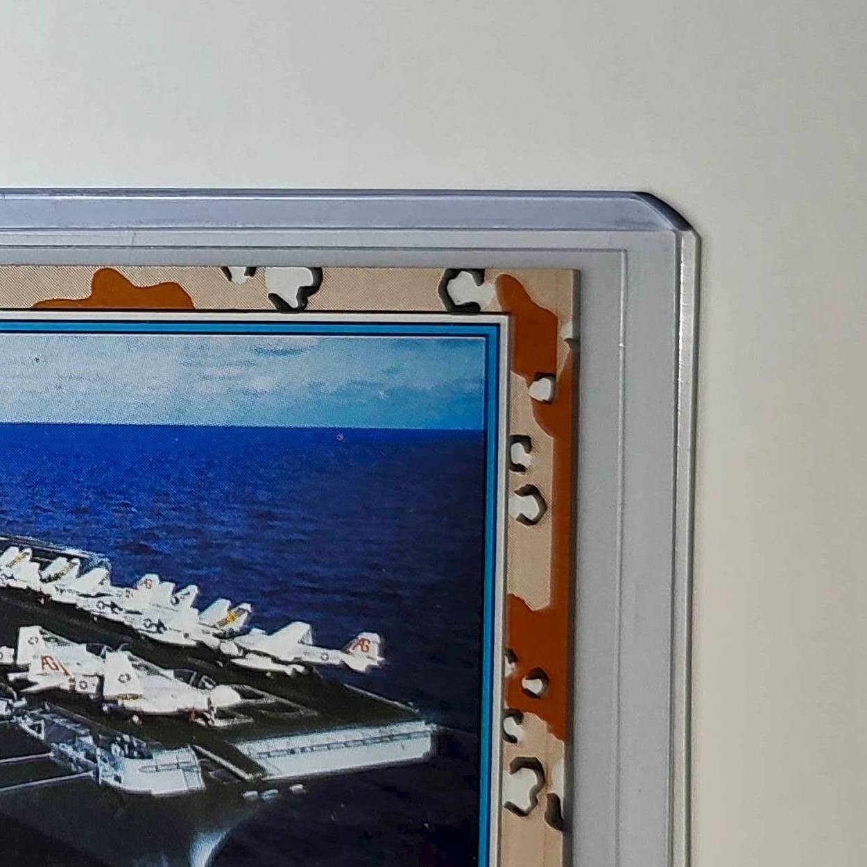 USS Dwight D. Eisenhower 1991 Topps Desert Storm #120 Card