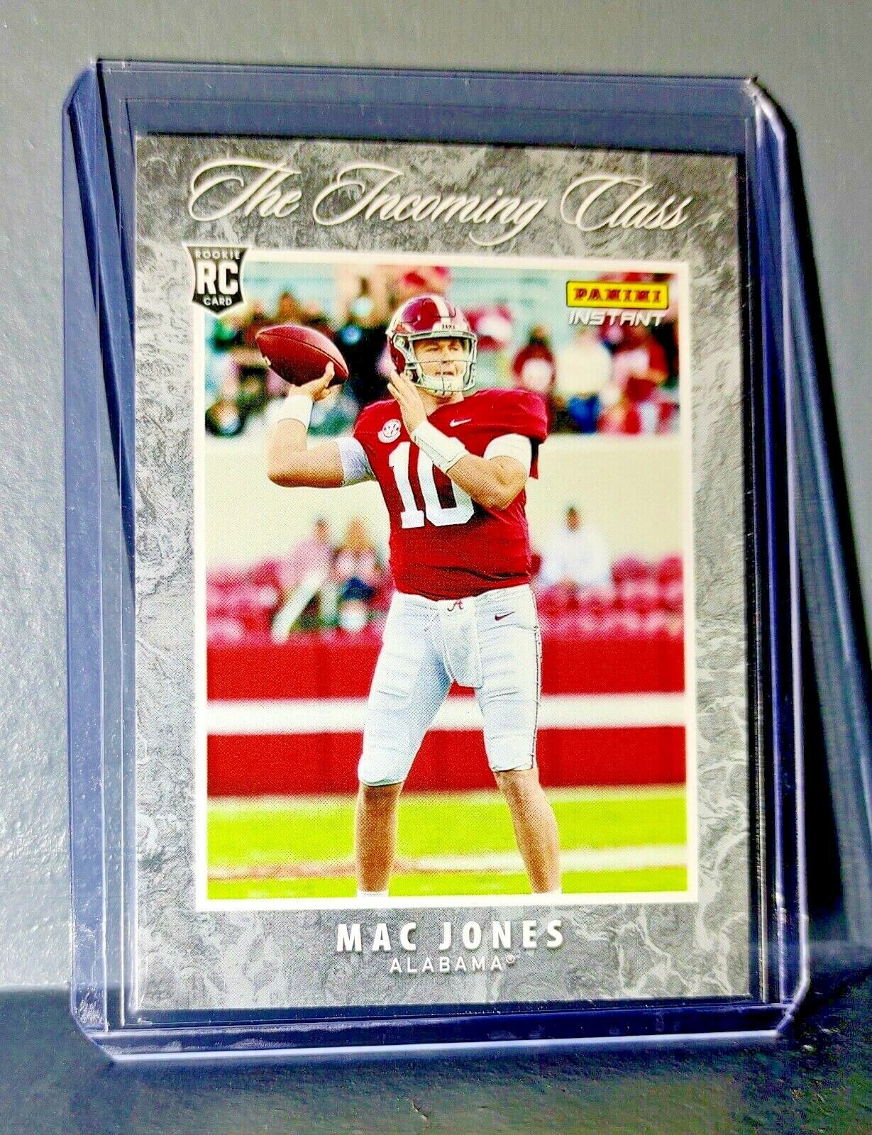 Mac Jones 2021 Panini NFL The Incoming Class Rookie Football Card 1/2936