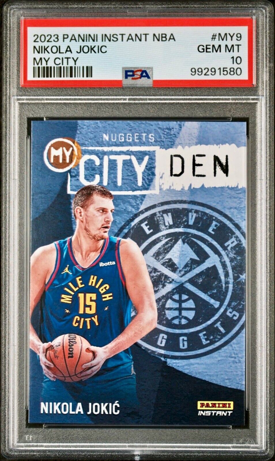 2023 Panini Instant MyCity NBA Complete 30 Card Basketball Set PSA 10 Gem Mint