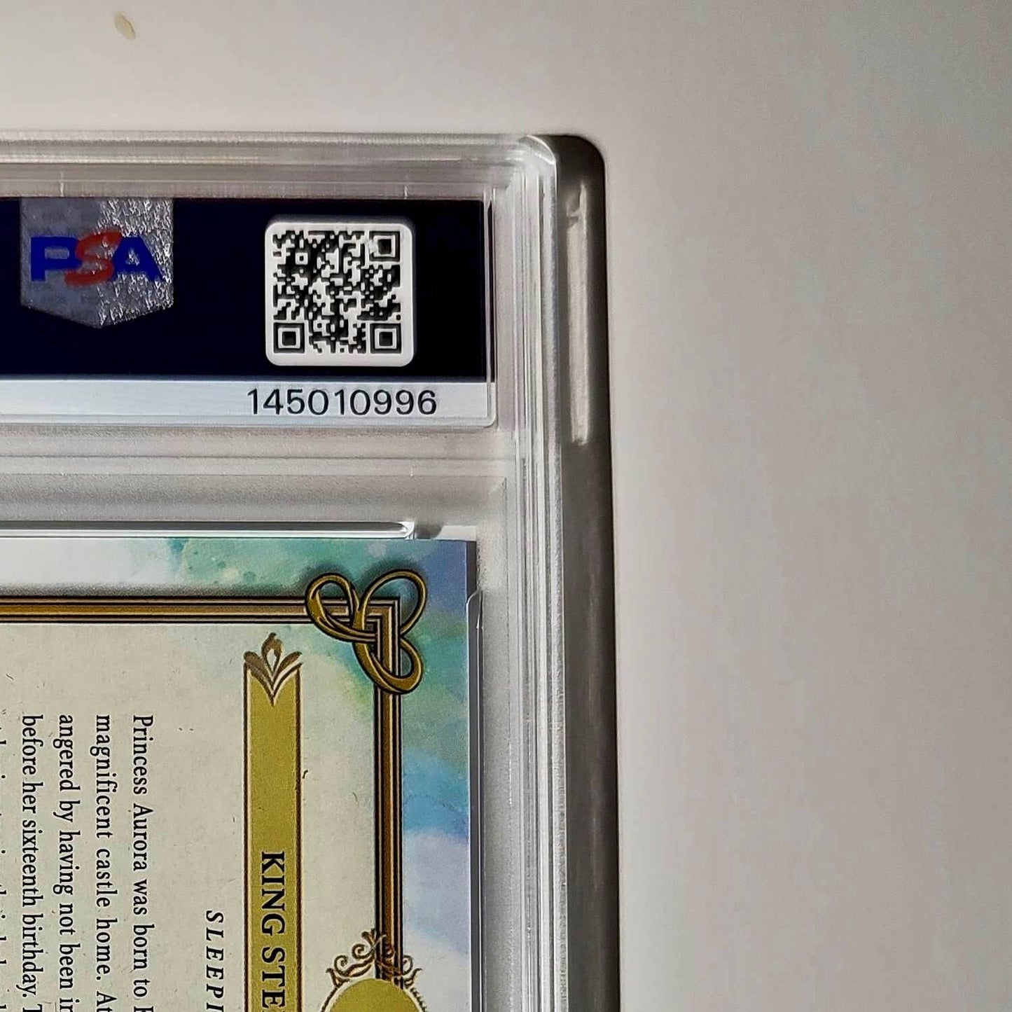 King Stefan's Castle 2025 Topps Disney #C-5 Card Sleeping Beauty PSA 9 MT