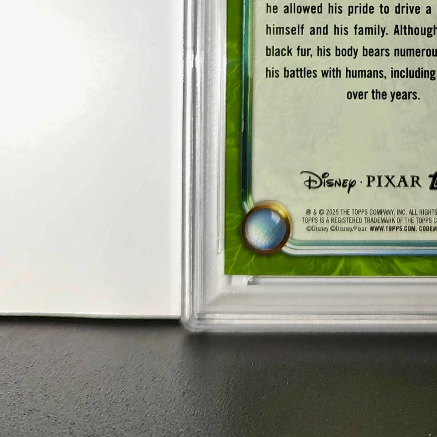Mor'Du 2025 Topps Disney Wonder #182 Card Brave PSA 9 MT