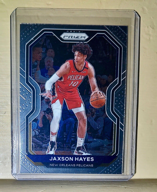 Jaxson Hayes 2020-2021 Panini Prizm NBA #20 Basketball Card Pelicans