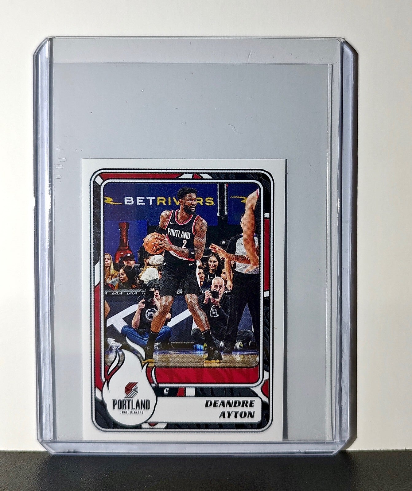 Deandre Ayton 2024-25 Panini NBA #437 Sticker Card Portland Trail Blazers