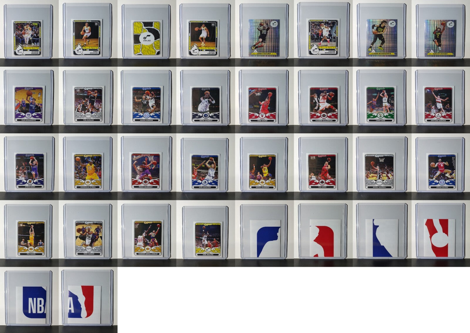 2024-25 Panini NBA Sticker Collection Complete 514 Basketball Set - Toploaded
