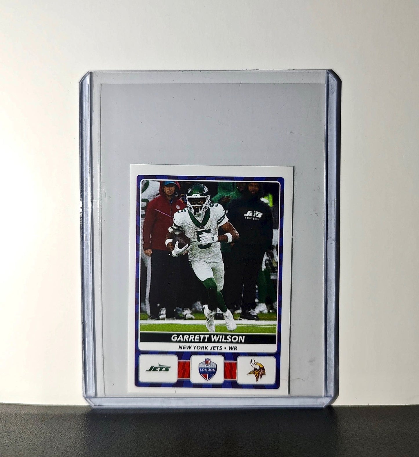 Garrett Wilson 2025 Panini NFL #9 London Games Sticker