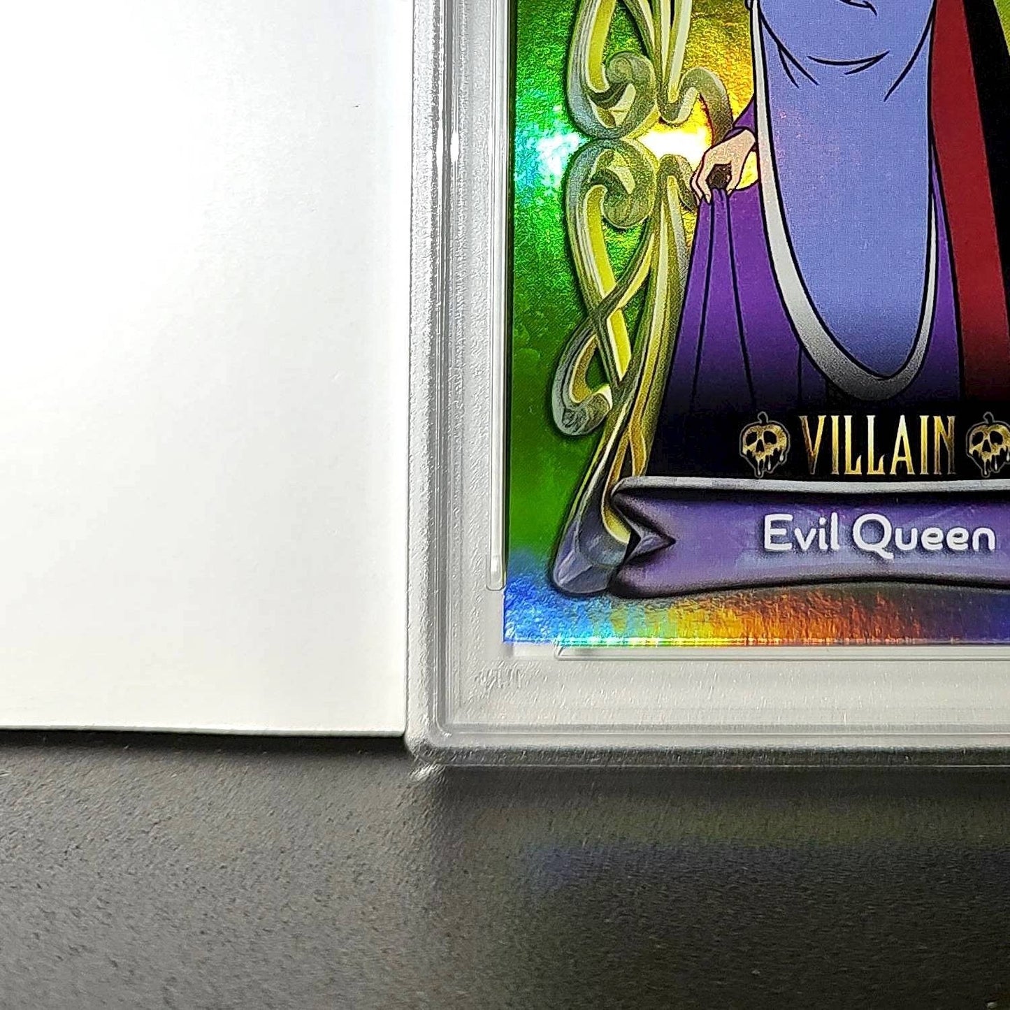 Evil Queen 2025 Topps Disney #172 Card Snow White and the Seven Dwarfs PSA 8