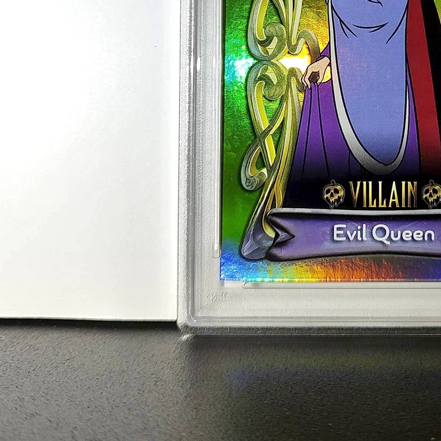 Evil Queen 2025 Topps Disney #172 Card Snow White and the Seven Dwarfs PSA 8