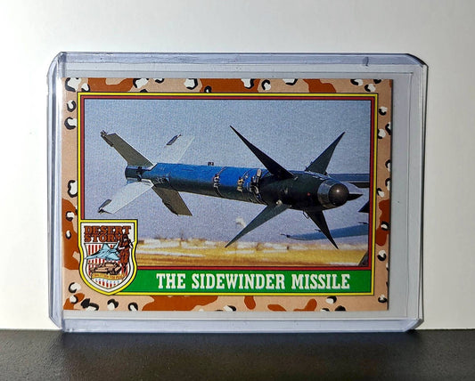 The Sidewinder Missile 1991 Topps Desert Storm #49 Card