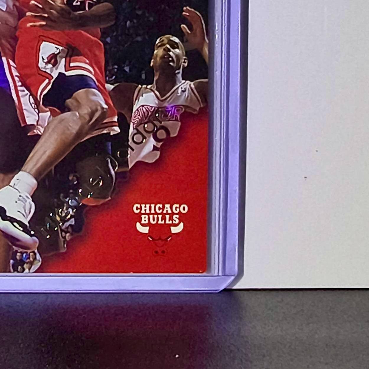 Michael Jordan 1996-97 NBA Hoops #20 Basketball Card Chicago Bulls