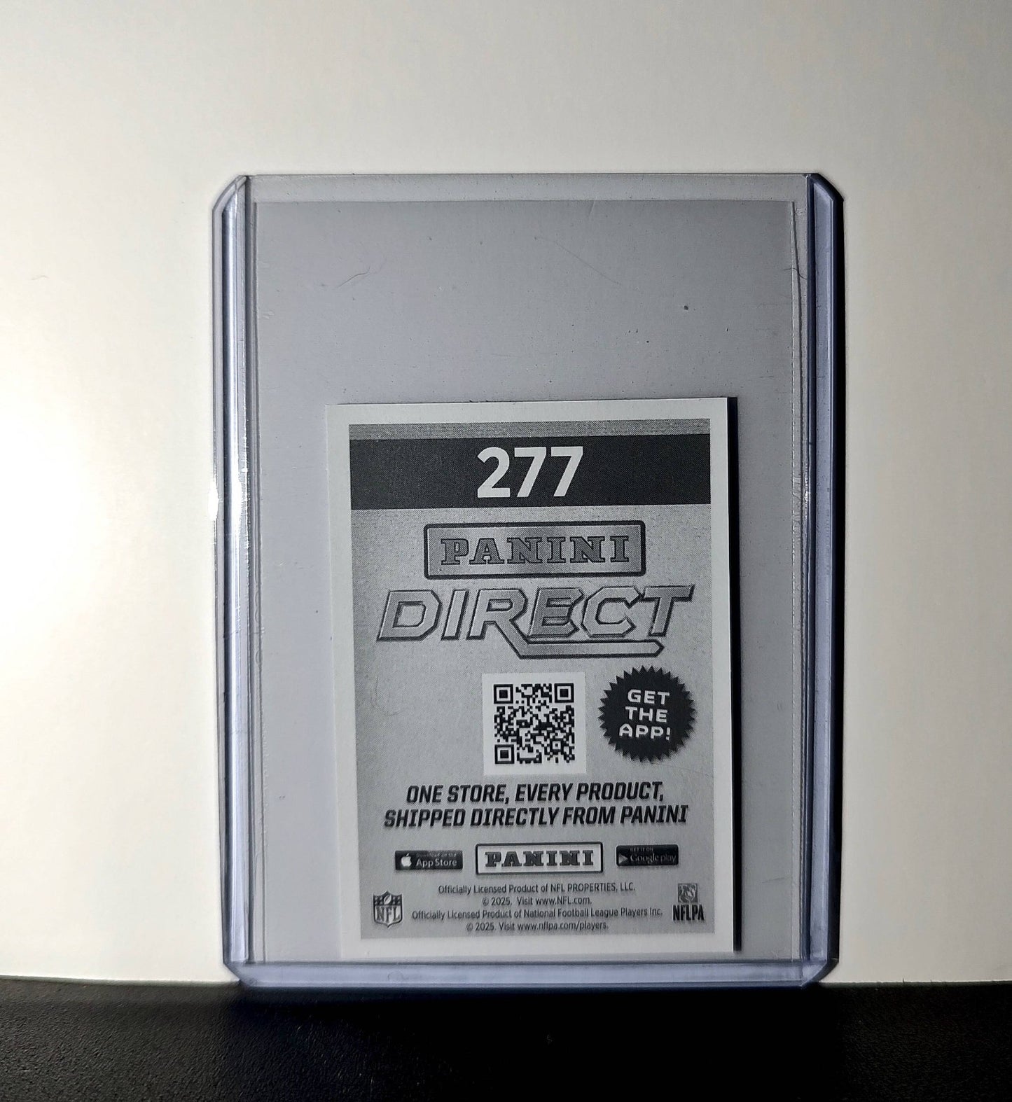 Jakobi Meyers 2025 Panini NFL #277 Foil Sticker Las Vegas Raiders