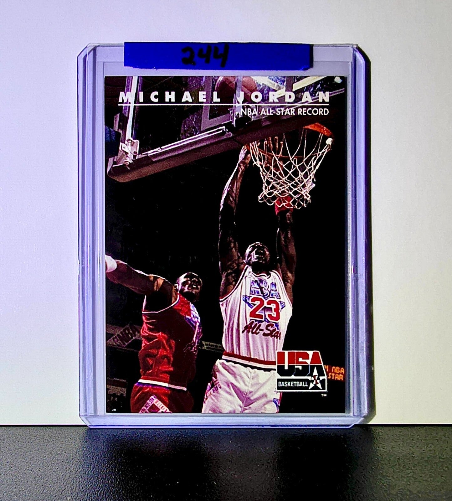 Michael Jordan 1992-93 Skybox USA Basketball #43 Basketball Card Chicago Bulls