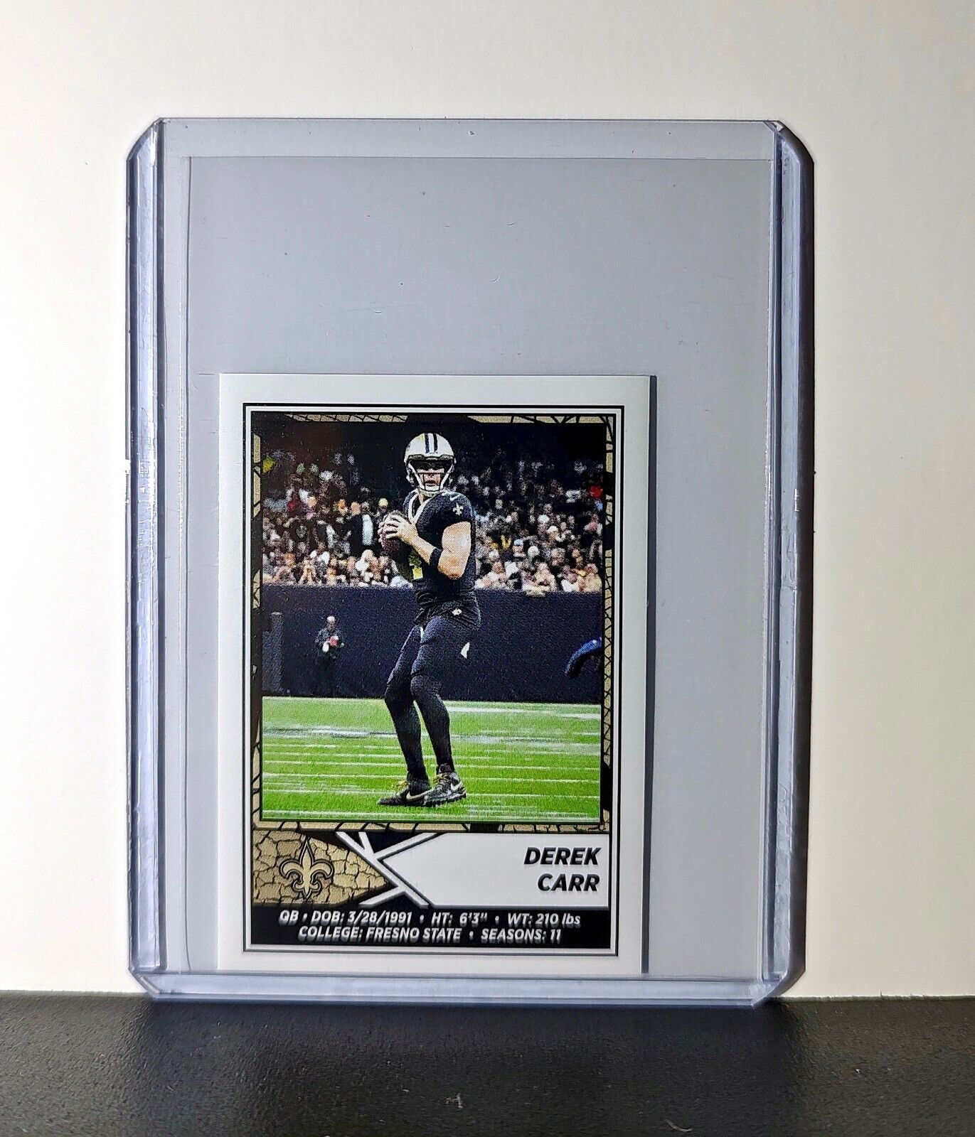 Derek Carr 2024 Panini NFL Sticker #459 New Orleans Saints
