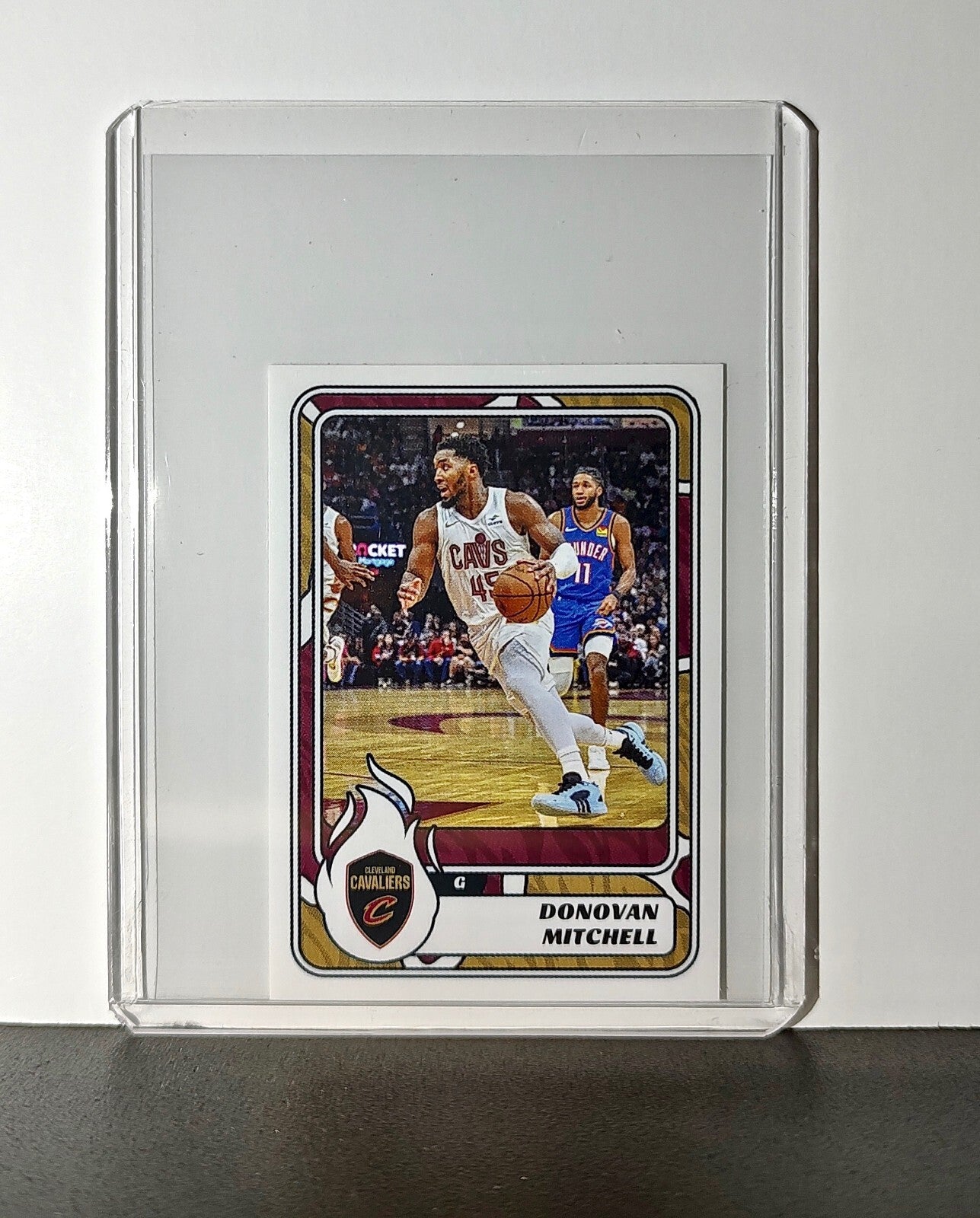 Donovan Mitchell 2024-25 Panini NBA #164 Sticker Card Cleveland Cavaliers