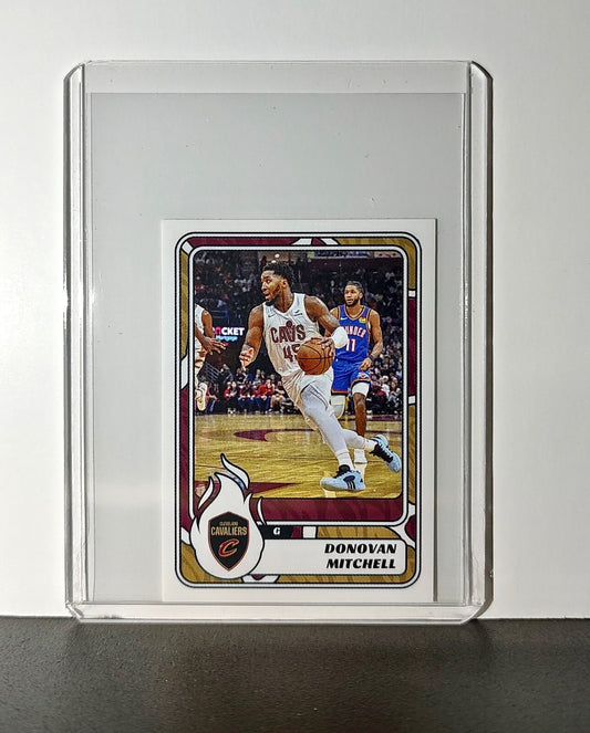 Donovan Mitchell 2024-25 Panini NBA #164 Sticker Card Cleveland Cavaliers