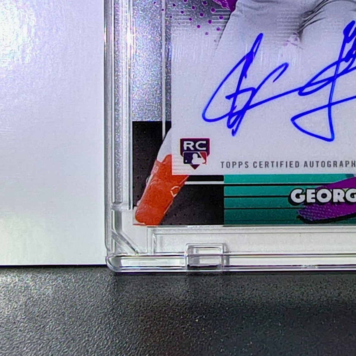 George Valera Rookie 2026 MLB Topps Finest #FA-VA Autograph Card Guardians