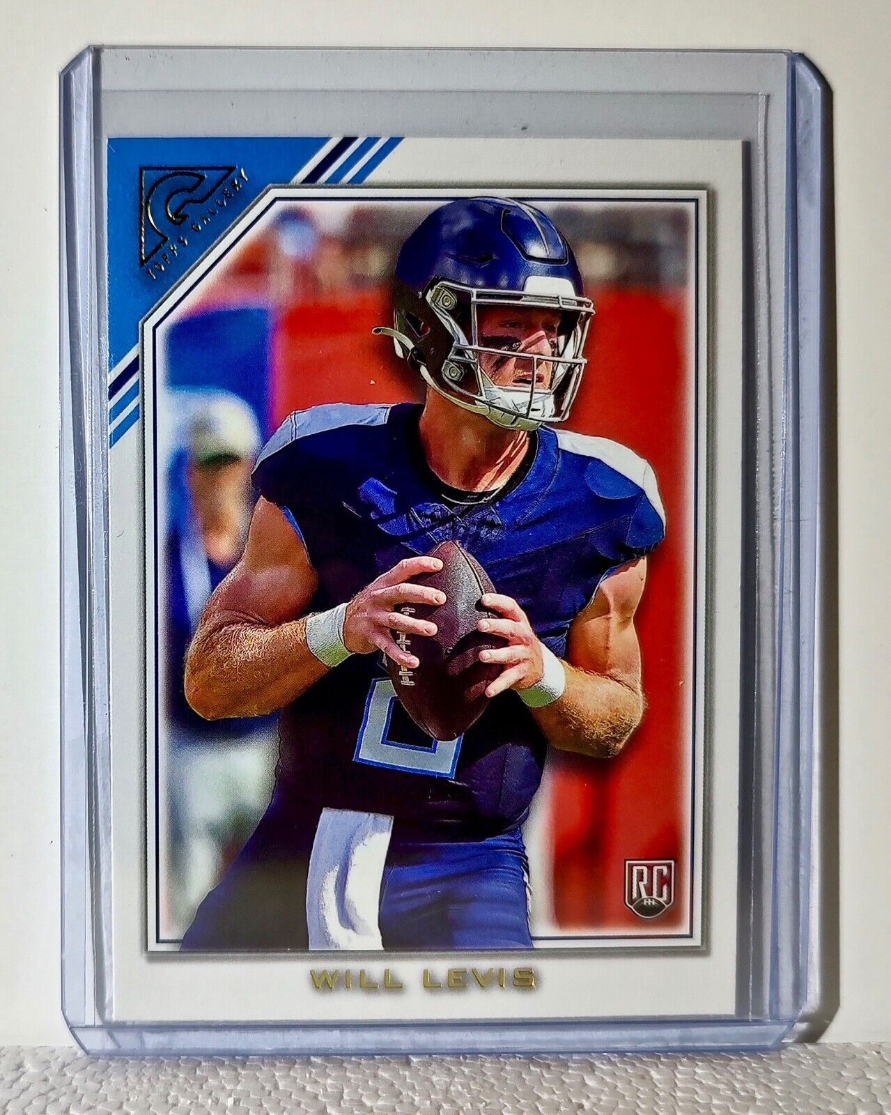 Will Levis 2023 Topps Gallery NFL #379 Rookie Football Card Tennessee Titans