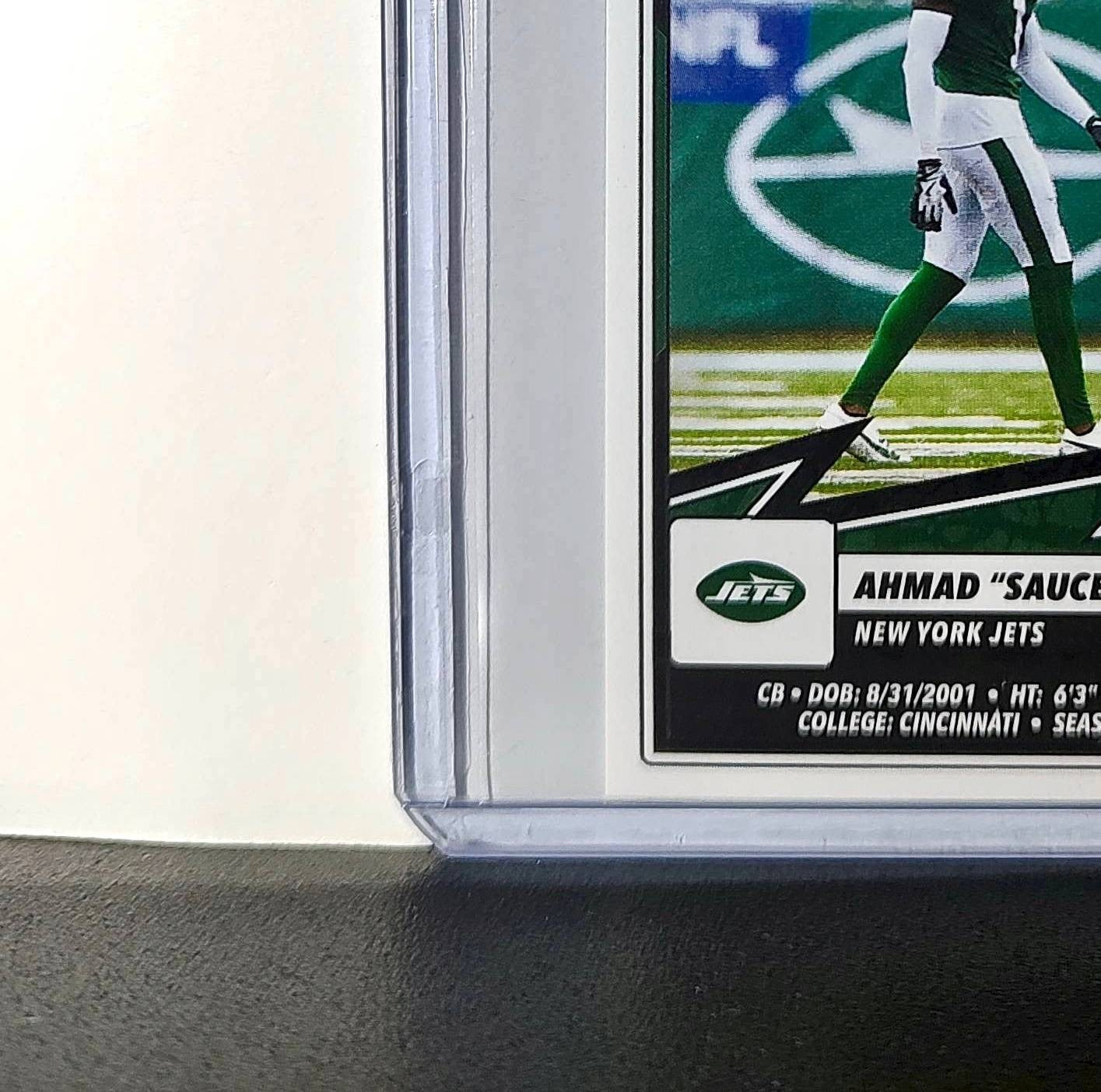 Ahmad Gardner 2025 Panini NFL #98 Sticker New York Jets