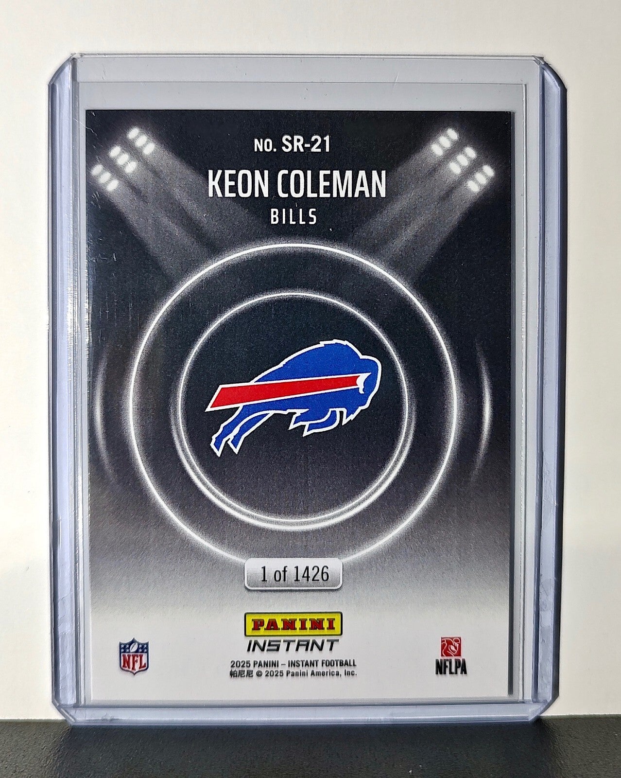 Keon Coleman Rookie 2024 Panini Spotlight Rookies NFL #21 Card Bills 1 of 1426