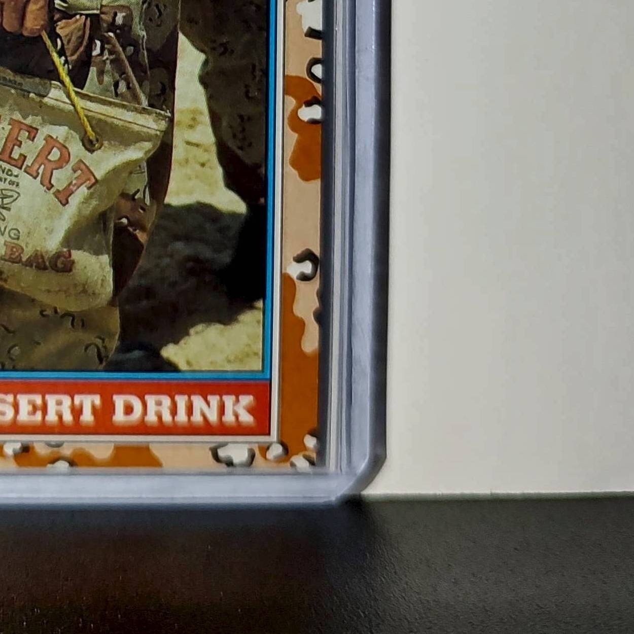 Desert Drink 1991 Topps Desert Storm #154 Card