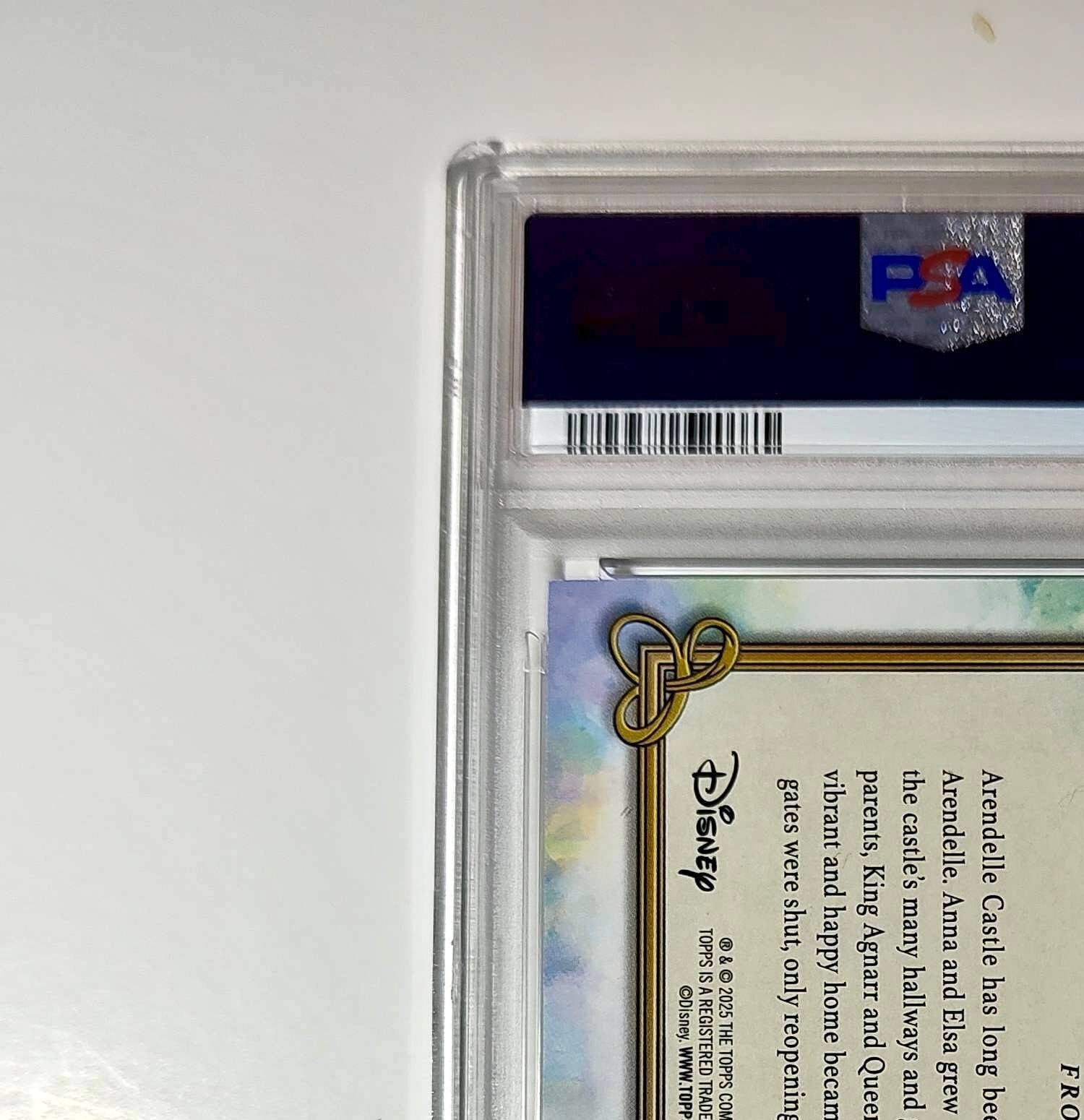 Arendelle Castle 2025 Topps Disney #C-17 Card Frozen PSA 10