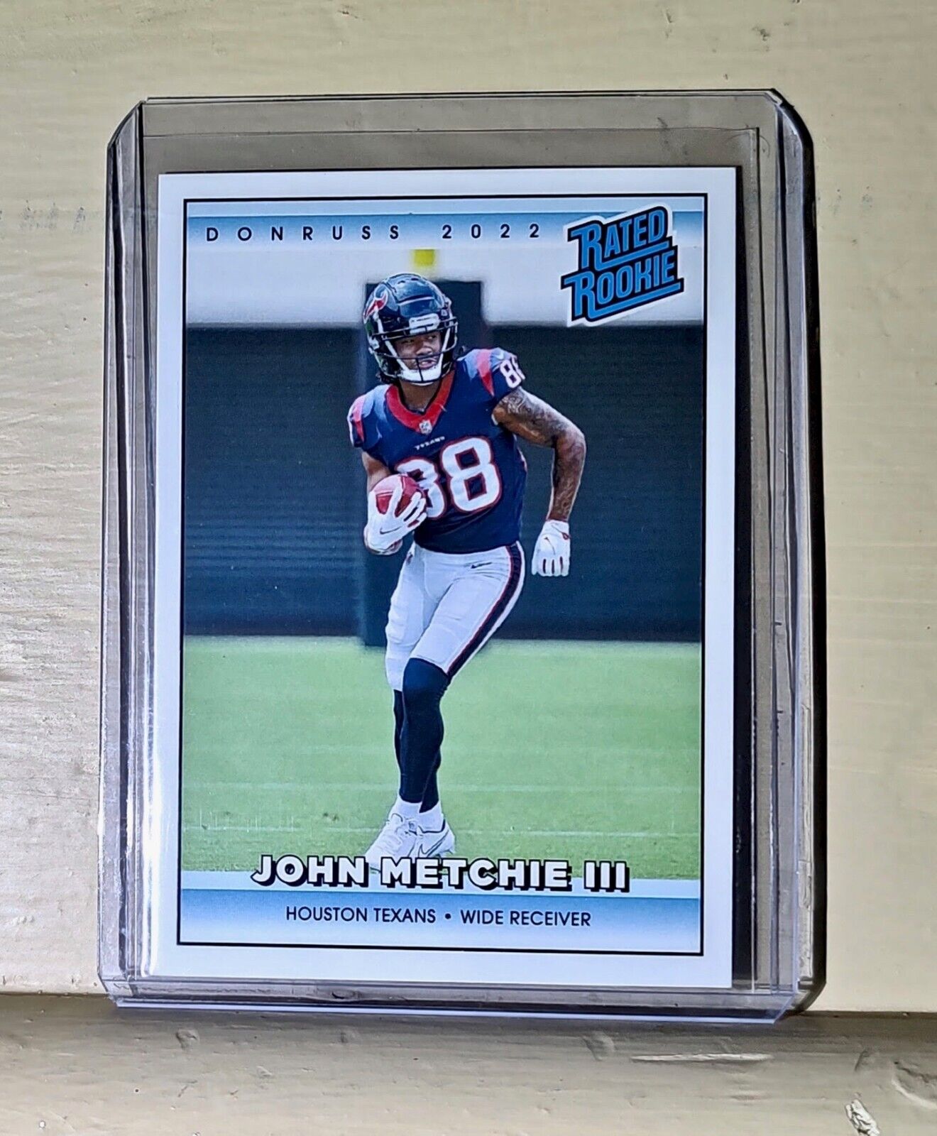 John Metchie III 2022 NFL Panini #16 Rated Rookie Retro Football Card 1/4094