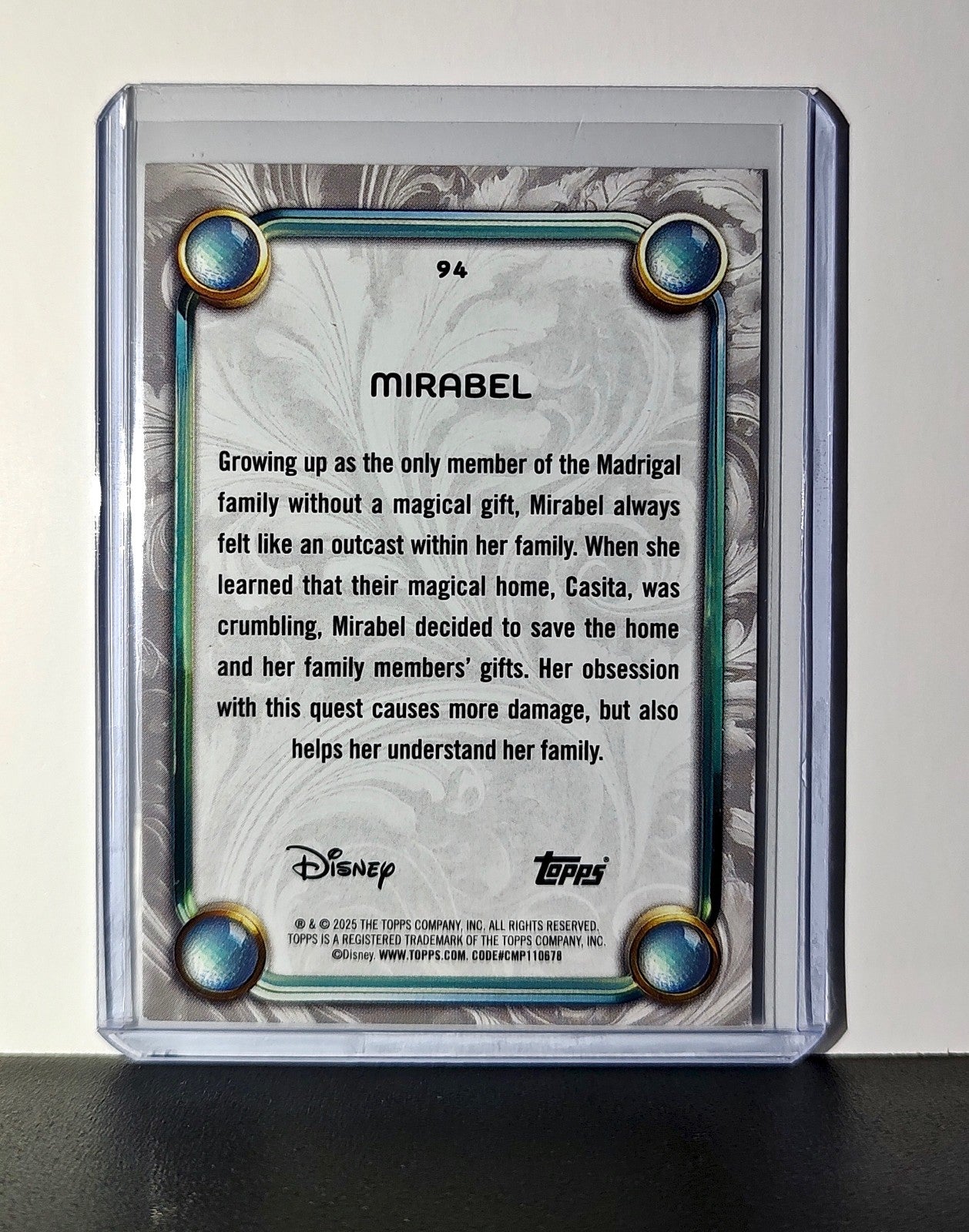 Mirabel 2025 Topps Disney Wonder #94 Card Encanto