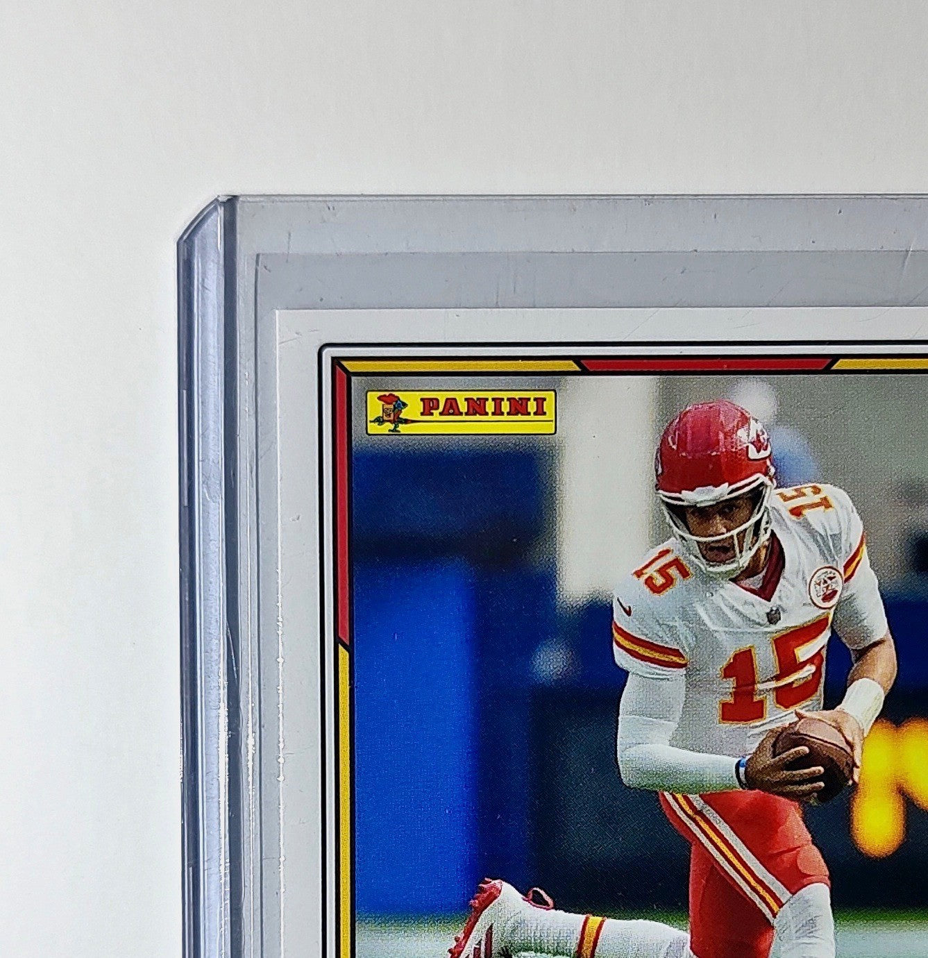 Patrick Mahomes II 2025 Panini NFL #15 Sticker Card Kansas City Chiefs