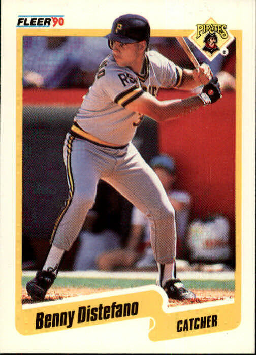 1990 Benny Distefano Fleer Baseball Card #464