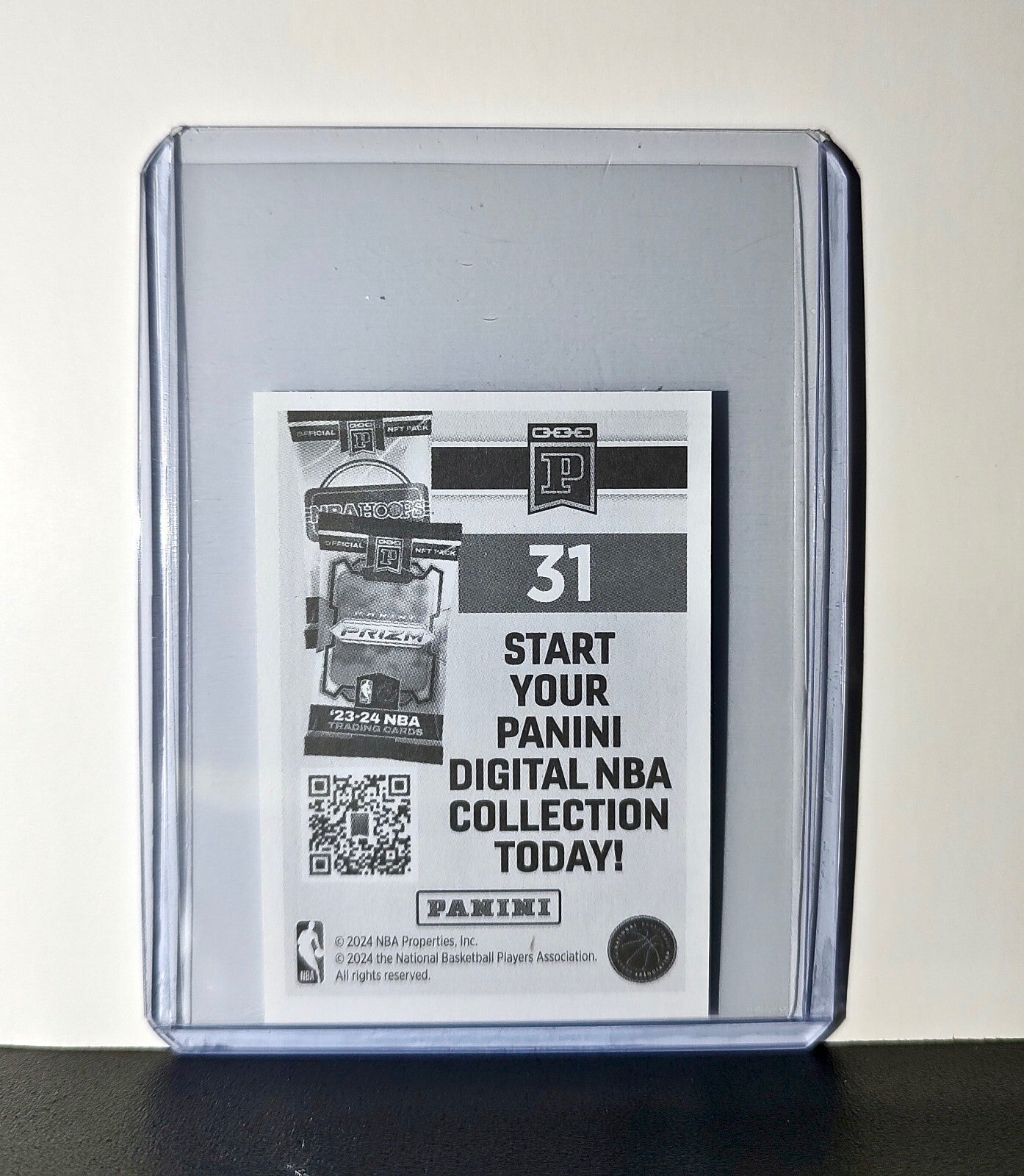 2023-24 NBA Champions 2024-25 Panini NBA #31 Sticker Card Boston Celtics