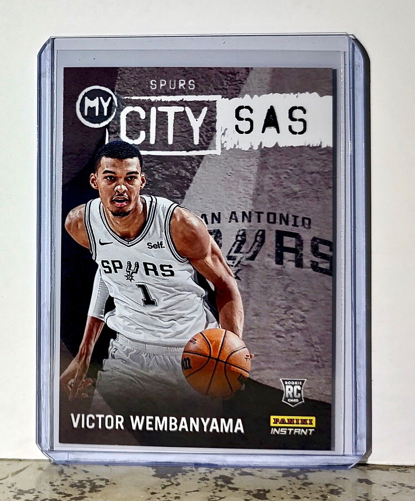 Victor Wembanyama 2023-24 Panini NBA #6 MyCity Basketball Card Spurs 1/543