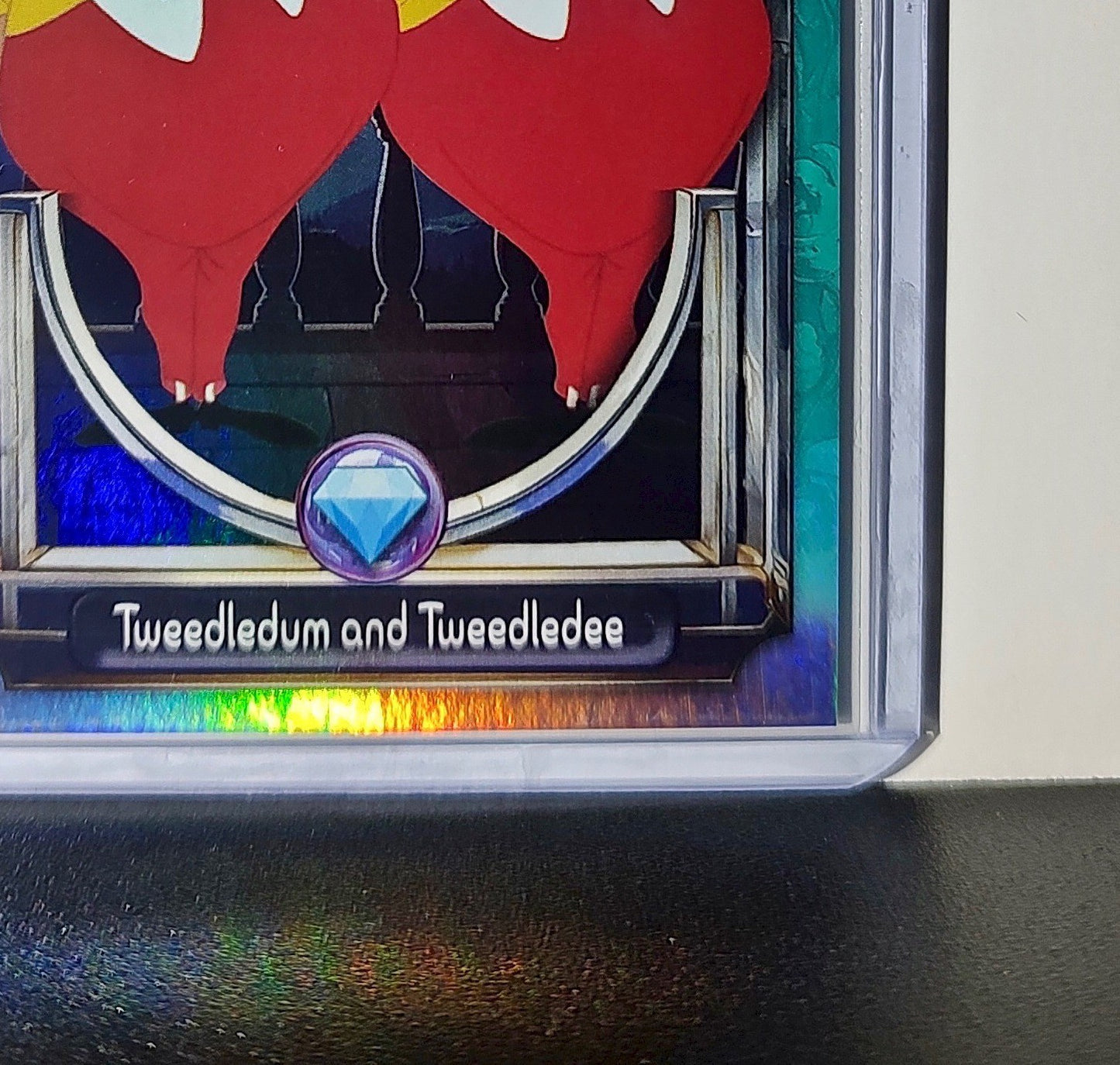 Tweedledum and Tweedledee 2025 Topps Disney #116 Diamond Alice in Wonderland